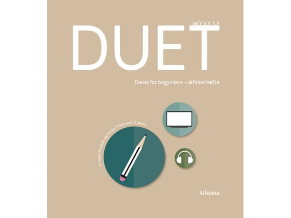 Duetto - aakkosvihko | Joanna Haskiel, Kirsa Freimann Olesen | Kieli: Tanska