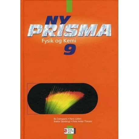 Ny Prisma 9, Elevbog | Bo Damgaard, Hans Lütken, Anette Sønderup, Peter Anker Thorsen | Kieli: Tanska