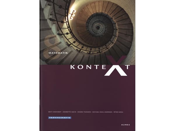 KonteXt 8, koulutuskirja | Bent Lindhardt, Henriette Holte, Henrik Thomsen, Michael Wahl Andersen, Peter Weng, Peter Weng | Kieli: Tanska