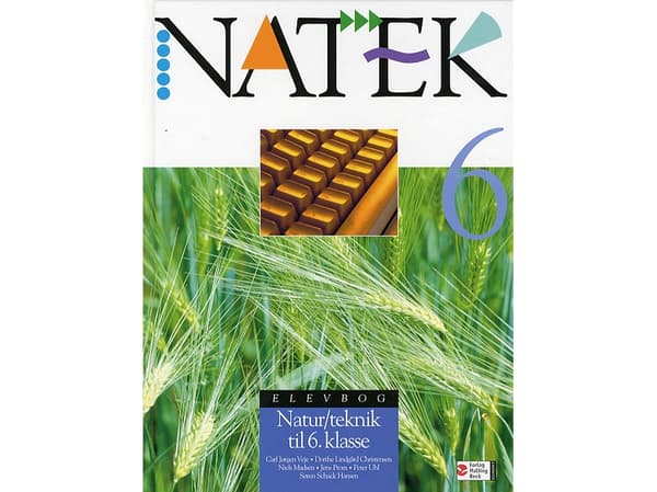 Natek 6, oppikirja, 2. painos | Carl Jørgen Veje | Kieli: Tanska