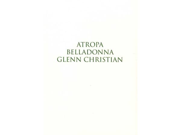 Atropa Belladonna | Glen Christian | Språk: Dansk