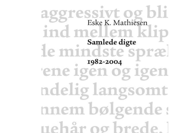 Runokokoelma 1982-2004 | Eske K. Mathiesen | Kieli: Tanska