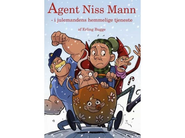Agent Niss Mann - i julemandens hemmelige tjeneste | Erling Bugge | Språk: Danska