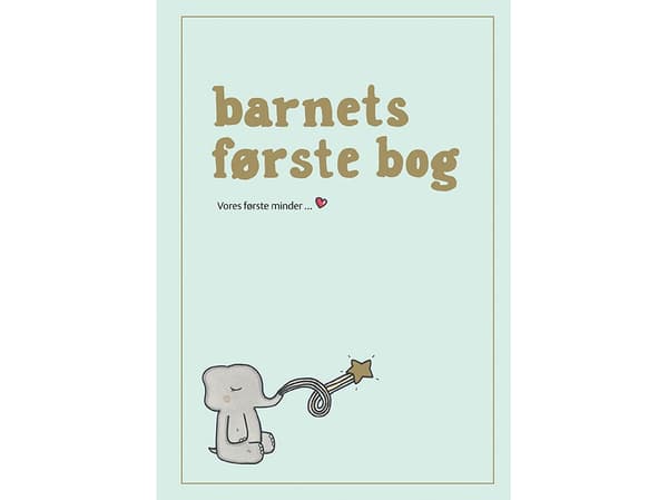 Barnets første bog - GRØN | Simone Thorup Eriksen | Kieli: Tanska