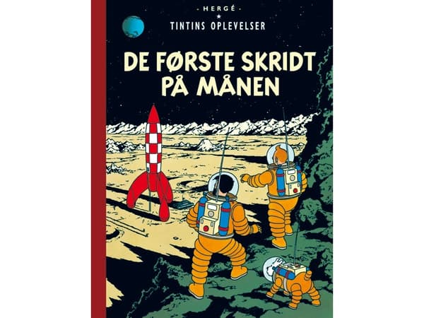 Tintins Oplevelser: De første skridt på Månen | Hergé | Kieli: Tanska