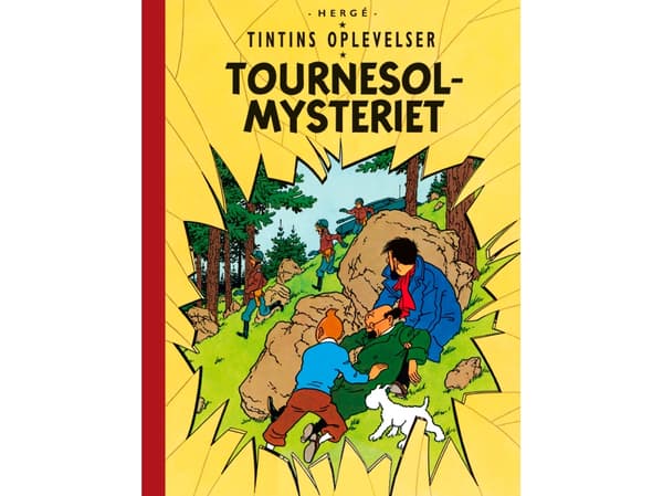 Tintin seikkailut: Auringon arvoitus | Hergé | Kieli: Tanska