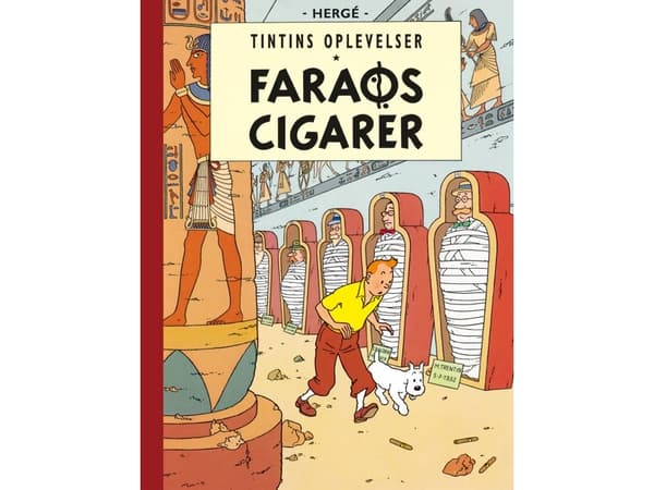 Tintin: Faraos sigar - retroudgave | Herge | Språk: Dansk