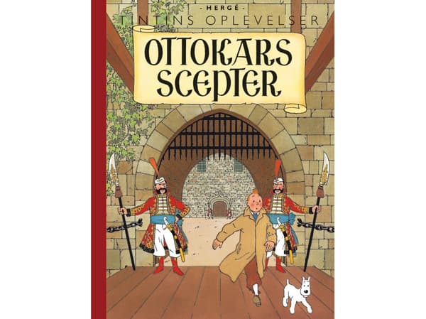 Tintin seikkailut: Ottokarin valtikka | Hergé | Kieli: Tanska
