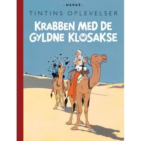 Tintin seikkailut: Kultakynsinen rapu | Hergé | Kieli: Tanska