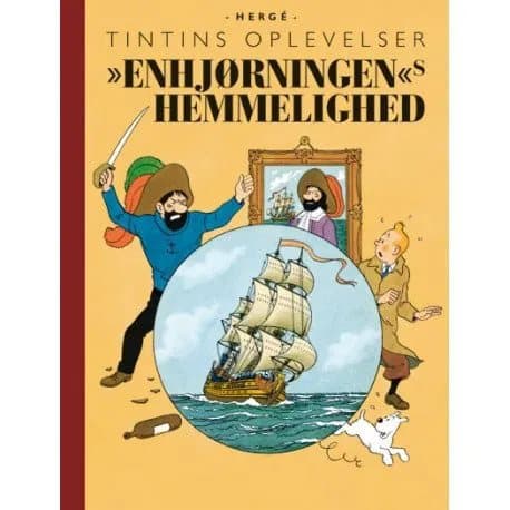 Tintins Oplevelser: Enhjørningen's hemmelighed | Hergé | Kieli: Tanska