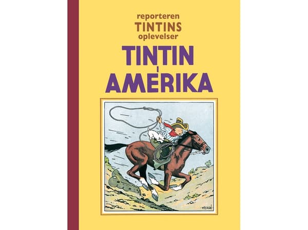 Tintti-toimittajan seikkailut: Tintti Amerikassa | Hergé | Kieli: Tanska