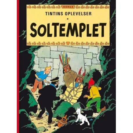 Tintin's Adventures Standard Edition: The Temple of the Sun - Kovakantinen, uusi käännös | Hergé | Kieli: Tanska
