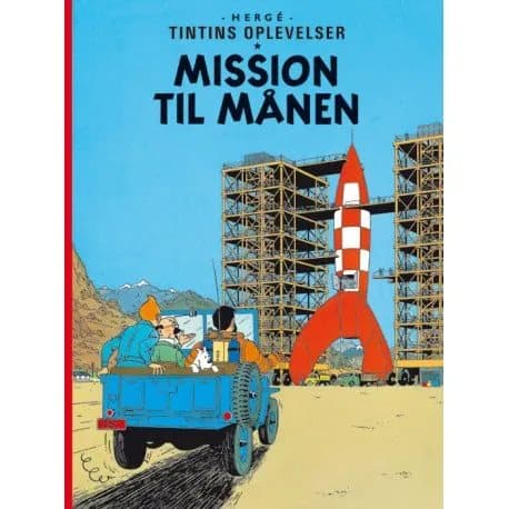 Tintin's Adventures Standard Edition: Mission to the Moon - Vihko, uusi käännös | Hergé | Kieli: Tanska