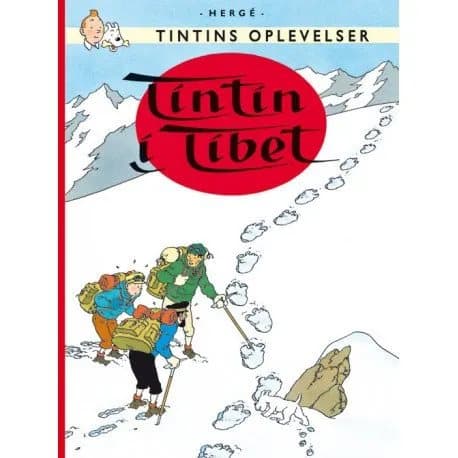 Tintin: Tintin i Tibet - softcover | Hergé | Språk: Danska