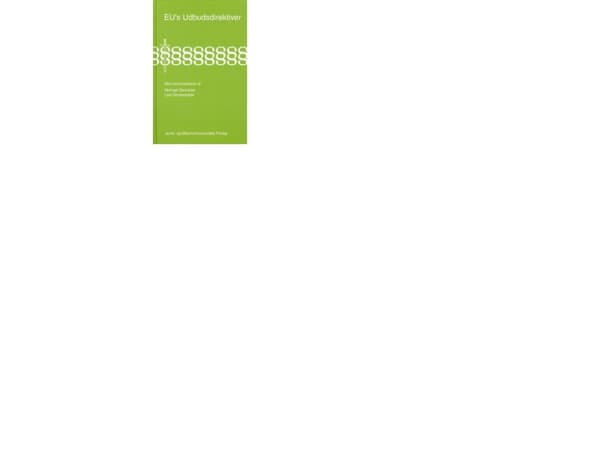 EU:n hankintadirektiivit | Steinicke M,et al | Kieli: Tanska