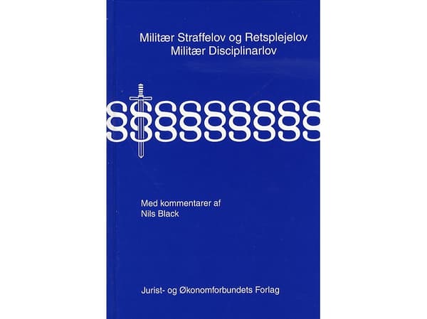 Militær Straffelov og Retsplejelov | Black N | Språk: Danska