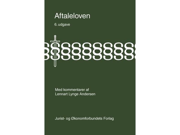 Sopimusoikeus ja kommentit | Lennart Lynge Andersen | Kieli: Tanska