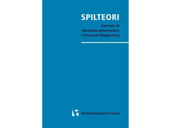 SPILTEORI | Birgitte Sloth | Kieli: Tanska
