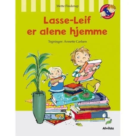 Lasse-Leif er alene hjemme | Mette Finderup | Kieli: Tanska