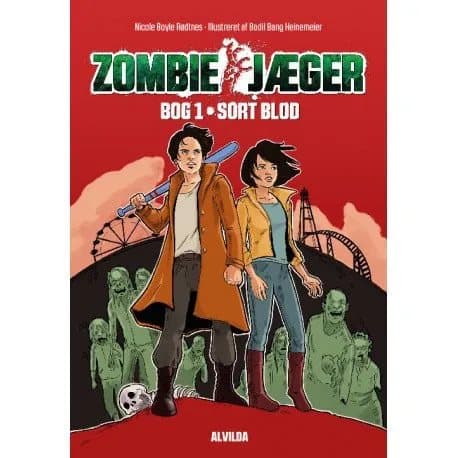 Zombie Hunter 1: Black Blood | Nicole Boyle Rødtnes | Kieli: Tanska