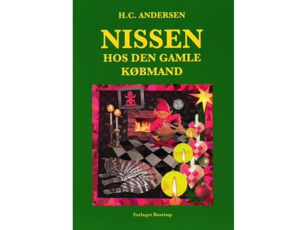 Tonttu vanhan kauppiaan luona | Andersen | Kieli: Tanska