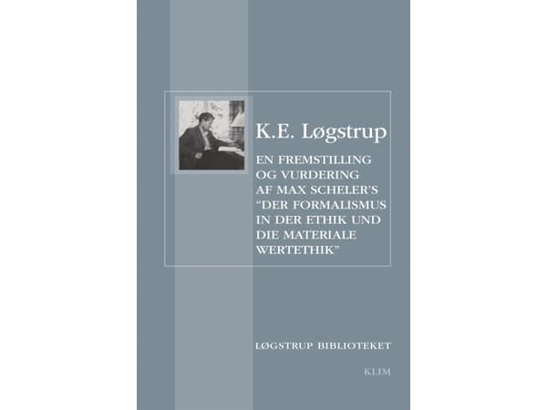 Esittely ja arviointi | K E Løgstrup K E Løgstrup | Kieli: Tanska
