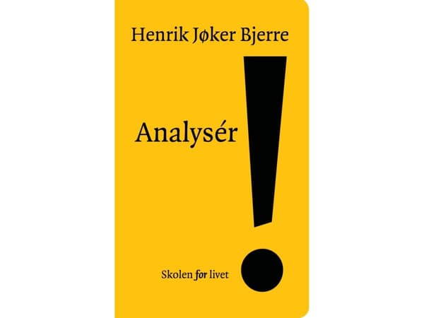Analysér! | Henrik Jøker Bjerre | Språk: Danska