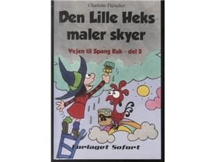 Den Lille Heks maler skyer | Charlotte Fleischer | Språk: Danska
