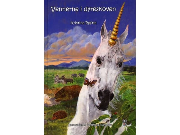 Vännerna i djurparken | Kristina Reftel | Språk: Danska