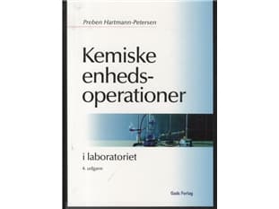 Kemialliset yksikkötoiminnot laboratoriossa | Preben Hartmann-Petersen | Kieli: Tanska