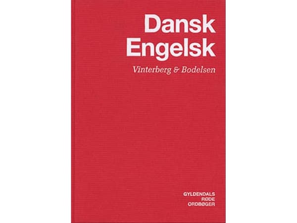 Dansk-Engelsk Ordbog | Viggo Hjørnager Pedersen | Kieli: Tanska