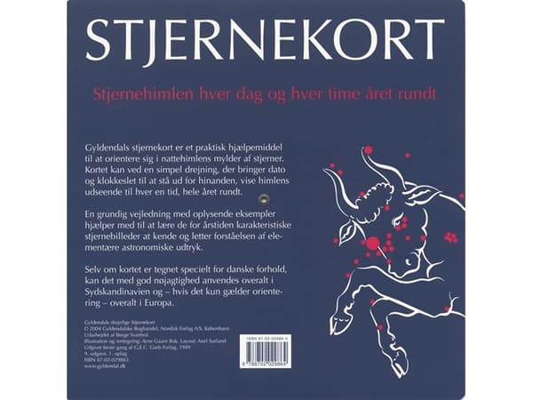 Gyldendals stjernekort | Børge Svanhof | Kieli: Tanska