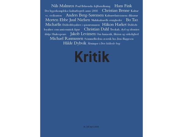 Kritik, 41. årgang, nr. 187 | Lasse Horne Kjældgaard;Frederik Stjernfelt | Språk: Dansk