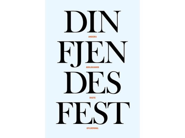 Din fiendes fest | Anders Abildgaard | Språk: Danska