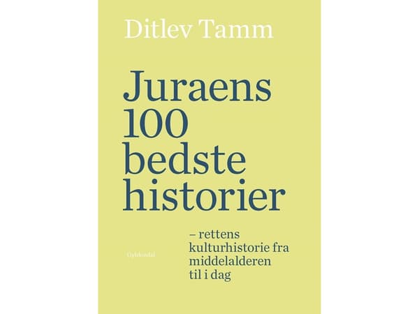 Oikeustieteen 100 parasta tarinaa | Ditlev Tamm | Kieli: Tanska