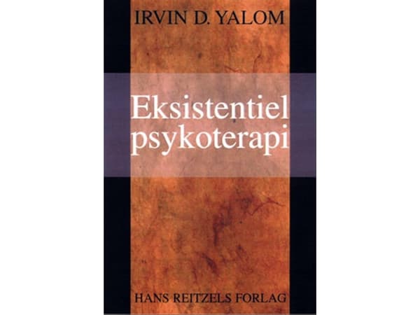 Eksistentiaalinen psykoterapia | Irvin D. Yalom | Kieli: Tanska