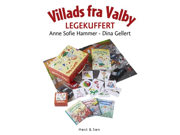 Villads fra Valby - legekuffert | Dina Gellert;Anne Sofie Hammer | Språk: Dansk
