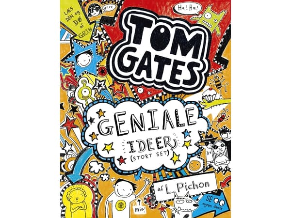 Tom Gates 4 - Loistavia ideoita (suurelta osin) | Liz Pichon | Kieli: Tanska