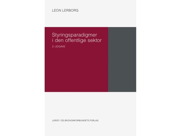 Styrings1 pardigmer i den offentlige sektor | Leon Lerborg | Kieli: Tanska