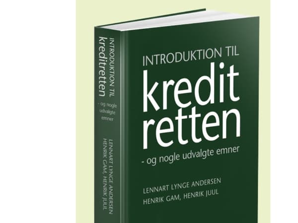 Johdatus luotto-oikeuteen | Lennart Lynge Andersen; Henrik Gam; Henrik Juul | Kieli: Tanska