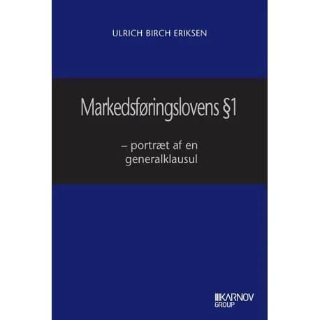 Markedsføringslovens § 1 | Ulrich Birch Eriksen | Kieli: Tanska