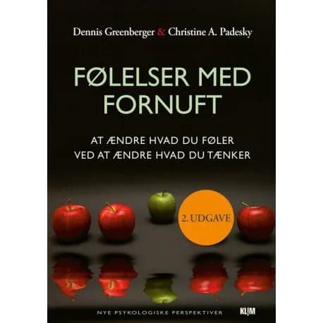 Følelser med fornuft (2. painos) | Dennis Greenberger &amp; Christine A. Padesky | Kieli: Tanska