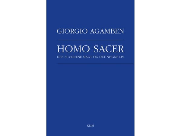 Homo Sacer | Giorgio Agamben | Kieli: Tanska