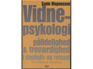 Todistajan psykologia | Svein Magnussen | Kieli: Tanska