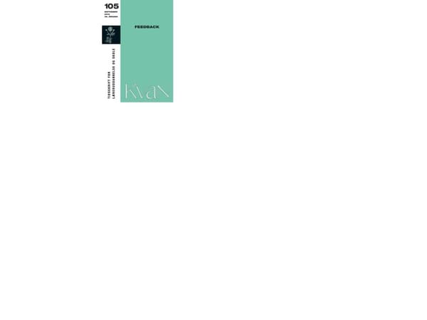 Kvan 105: Palaute | Helle Bjerresgaard et al. | Kieli: Tanska