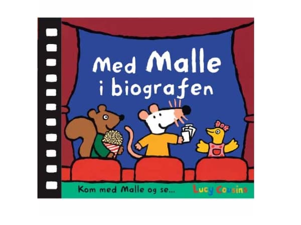 Mallen kanssa elokuvateatterissa | Lucy Cousins | Kieli: Tanska