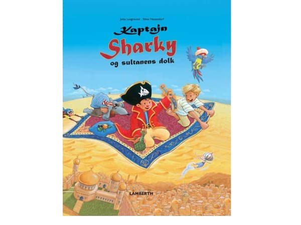 Kapten Sharky och sultanens dolk | Jutta Langreuter | Språk: Danska