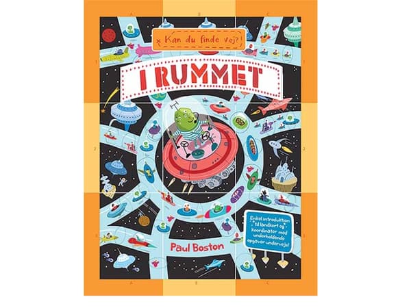 Kan du finde vej? - I rummet | Joanna Mclnerney | Språk: Dansk