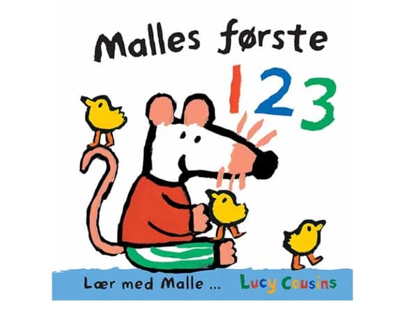 Malles første 123 | Lucy Cousins | Kieli: Tanska