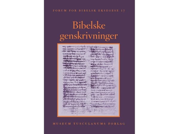 Raamatun uudelleenkirjoituksia | Jesper Høgenhaven & Mogens Müller | Kieli: Tanska